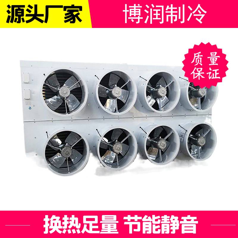 博润制冷车间冷风机冷库水冲霜式冷库内机长距离送风防爆电机
